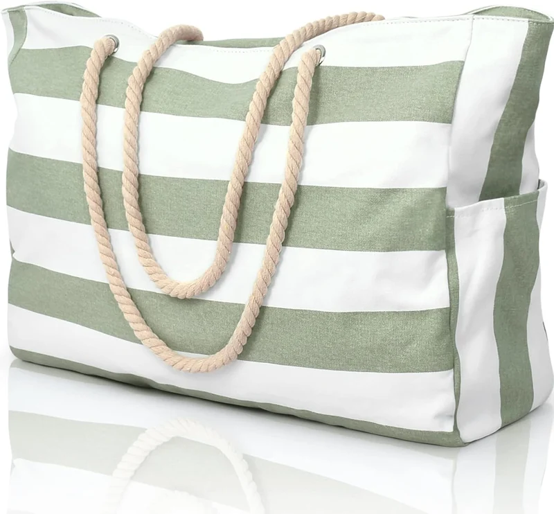Wasserdichte XL Strandtasche – Organisiert an Strand & Wochenende