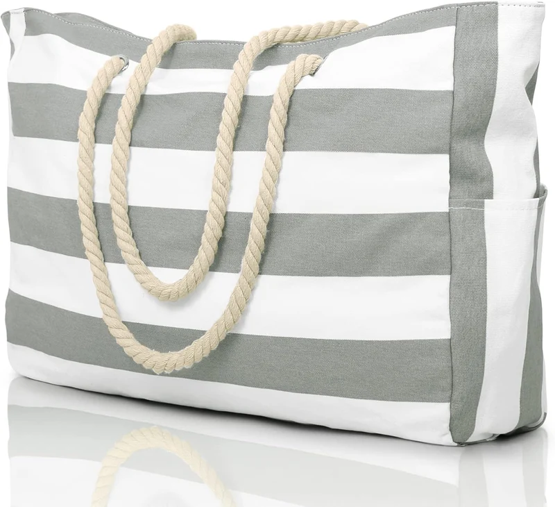Wasserdichte XL Strandtasche – Organisiert an Strand & Wochenende