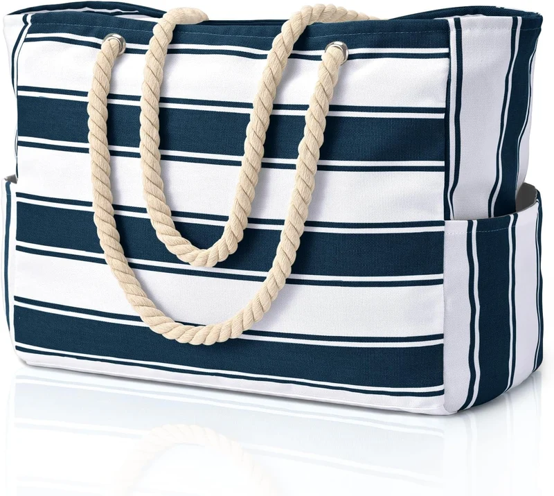 Wasserdichte XL Strandtasche – Organisiert an Strand & Wochenende