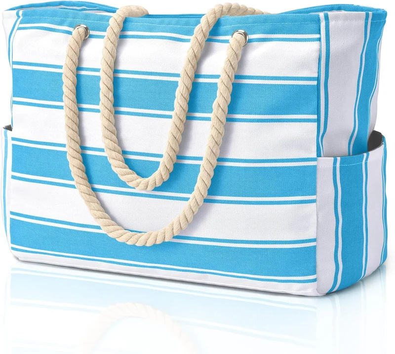 Wasserdichte XL Strandtasche – Organisiert an Strand & Wochenende