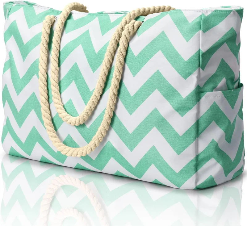 Wasserdichte XL Strandtasche – Organisiert an Strand & Wochenende