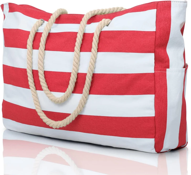 Wasserdichte XL Strandtasche – Organisiert an Strand & Wochenende