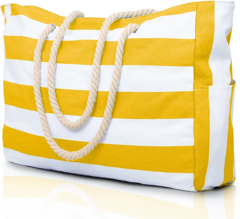 Wasserdichte XL Strandtasche – Organisiert an Strand & Wochenende