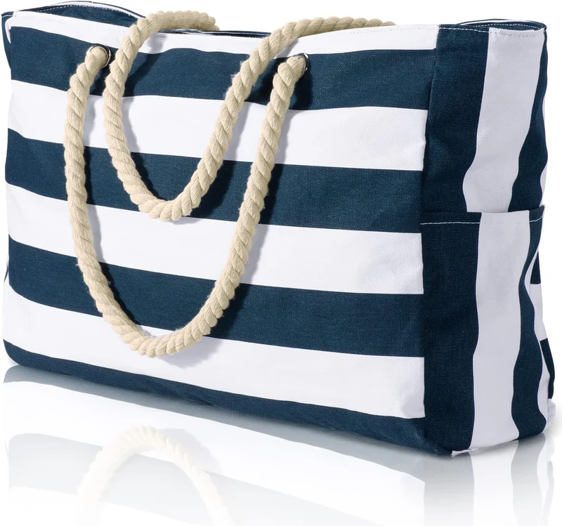 Wasserdichte XL Strandtasche – Organisiert an Strand & Wochenende
