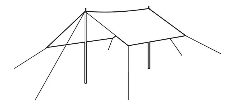 Easy Camp Norddal Tarp - 3x3m