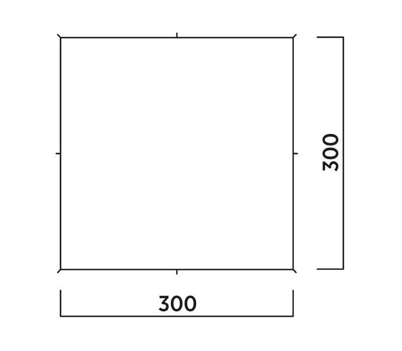 Easy Camp Norddal Tarp - 3x3m