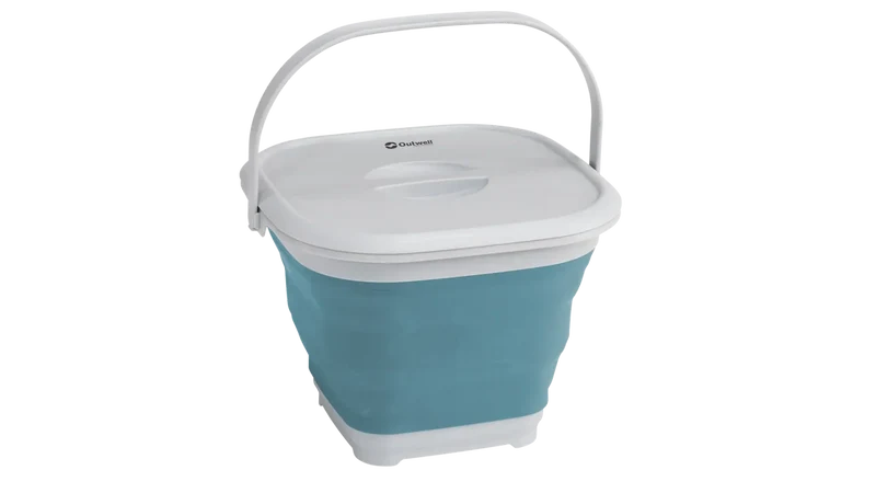 Outwell Collapsible Square Bucket - Classic Blue