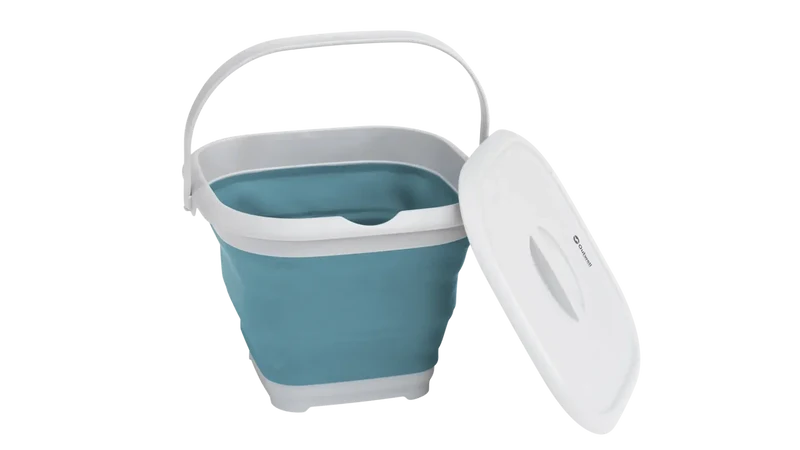 Outwell Collapsible Square Bucket - Classic Blue