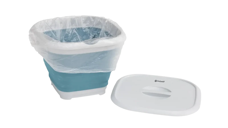 Outwell Collapsible Square Bucket - Classic Blue
