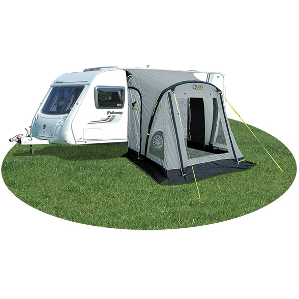 Quest Falcon Air 220 Caravan Porch Awning - Grey