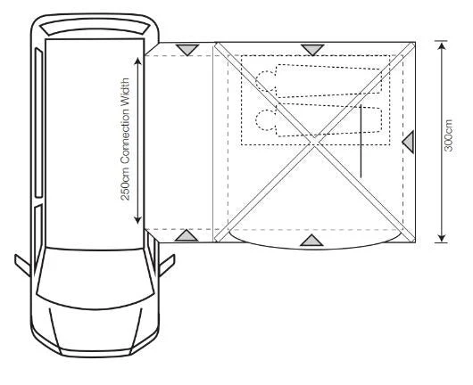 Outdoor Revolution Cayman Air Drive-Away Awning
