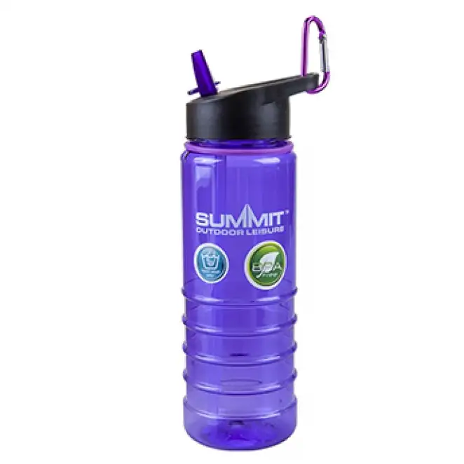 Summit 700ml Water Bottle With Carabiner Clip