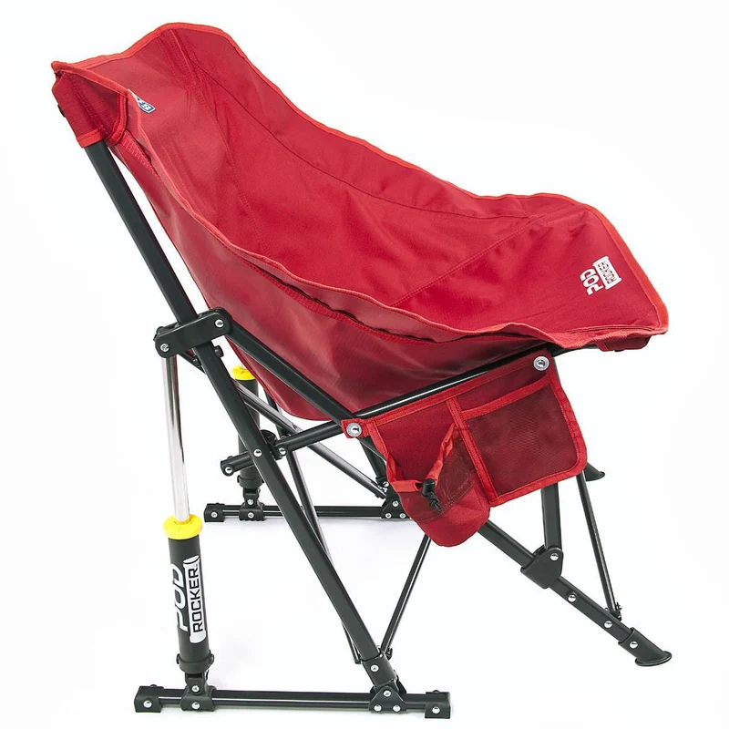 GCI Pod Rocker Folding Camping Chair - Red