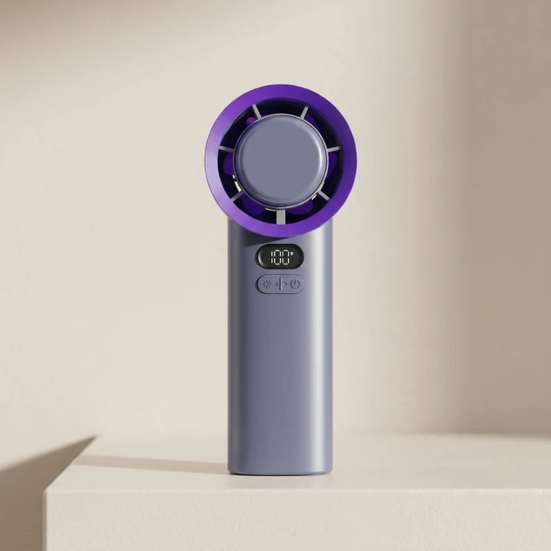 Mini USB Ventilator, Tragbar, Wiederaufladbar, 3 Geschwindigkeiten