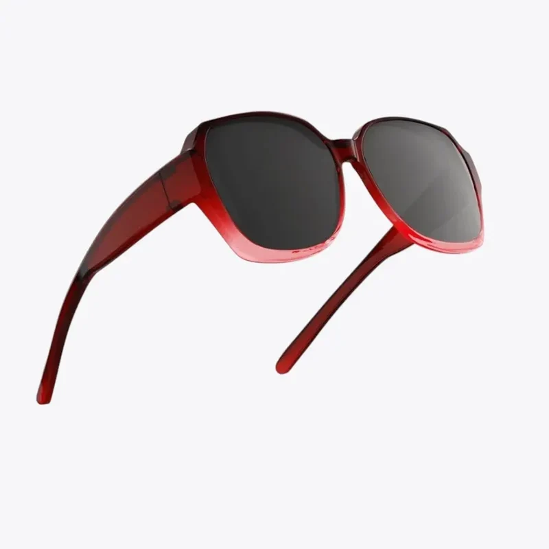 Unisex Überzieh-Sonnenbrille mit Polarisierten Gläsern