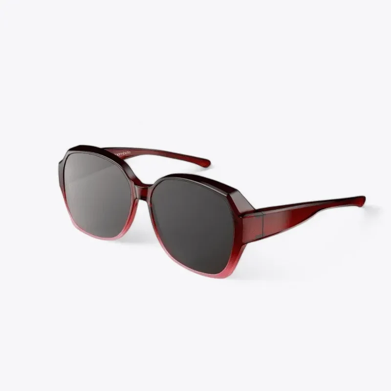 Unisex Überzieh-Sonnenbrille mit Polarisierten Gläsern