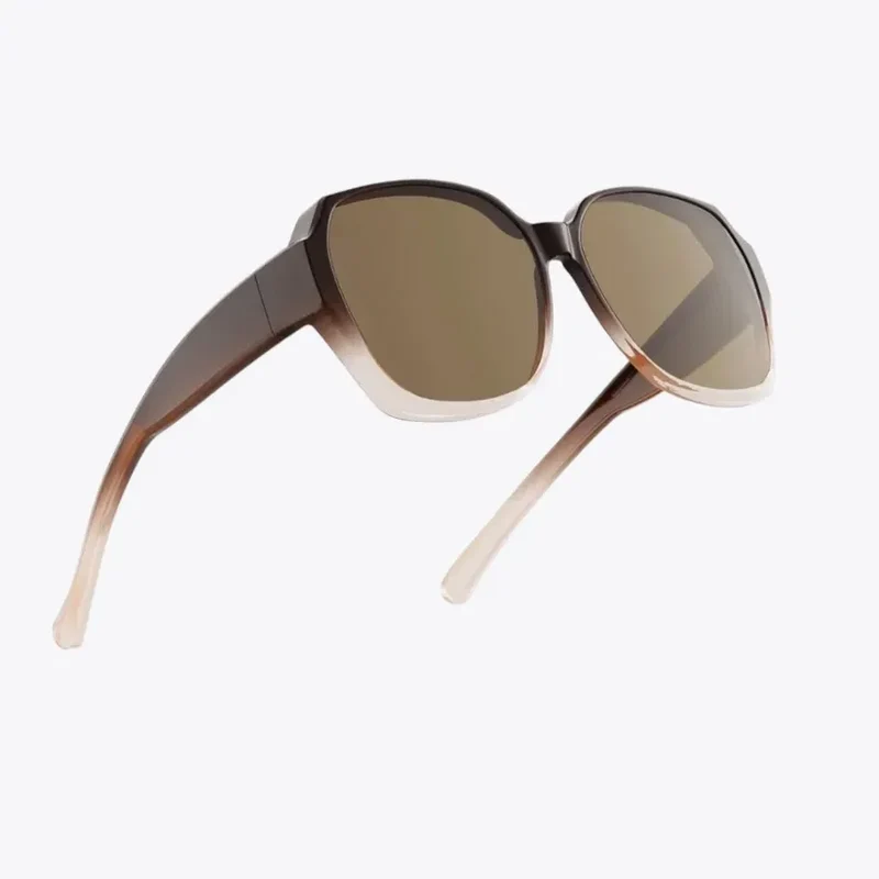 Unisex Überzieh-Sonnenbrille mit Polarisierten Gläsern
