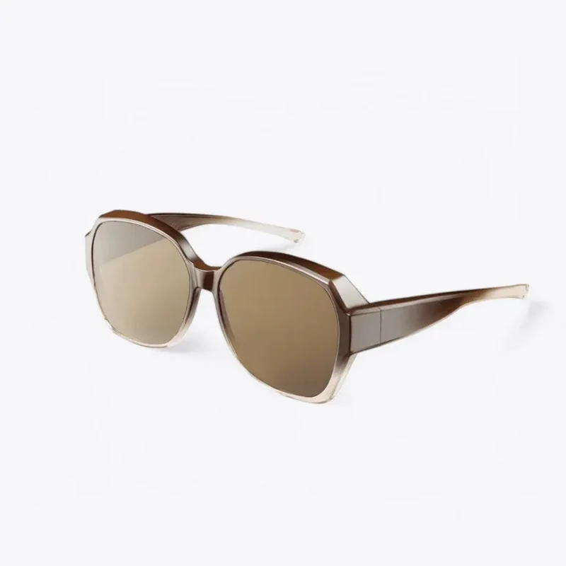 Unisex Überzieh-Sonnenbrille mit Polarisierten Gläsern