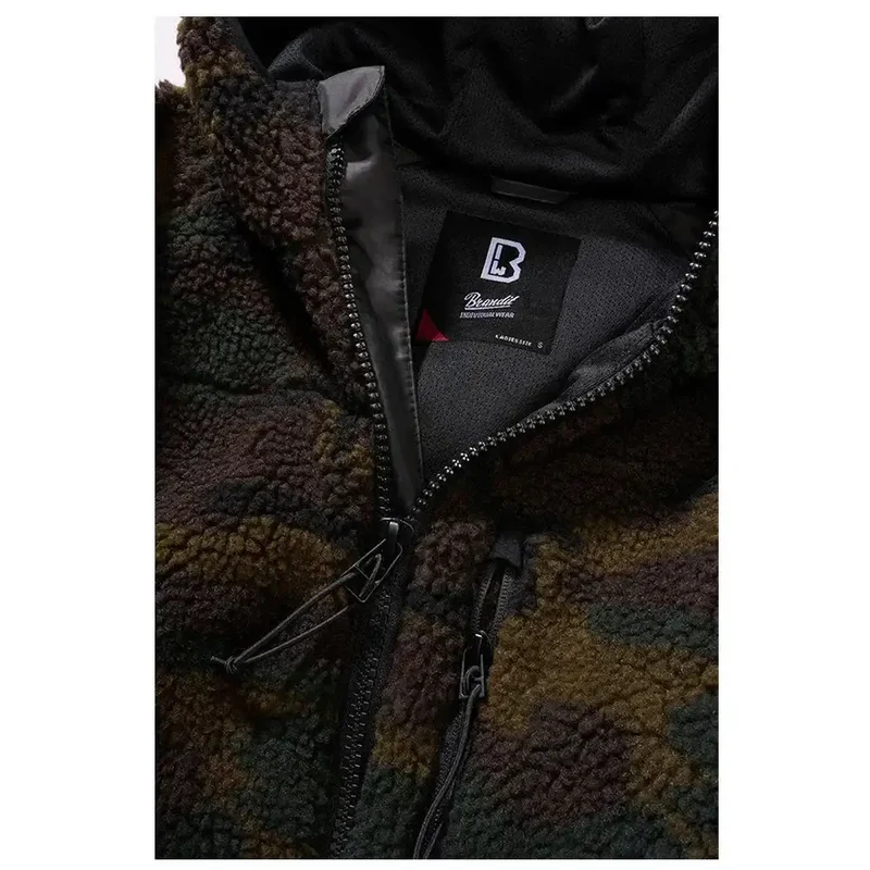 Jacke Teddyfleecejacket Hood Frauen