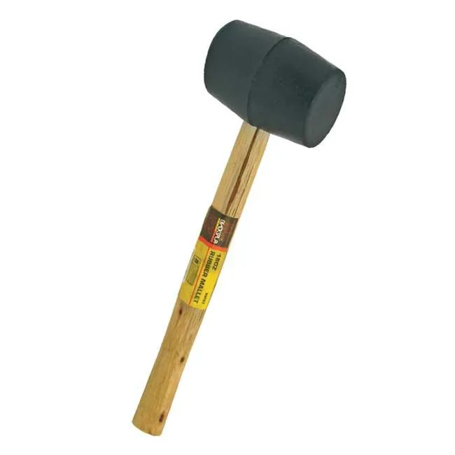 Rubber Mallet (Wooden Handle)