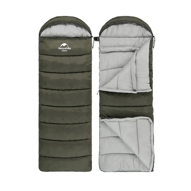 Ultraleichter Outdoor-Schlafsack für kalte Nächte - Grün