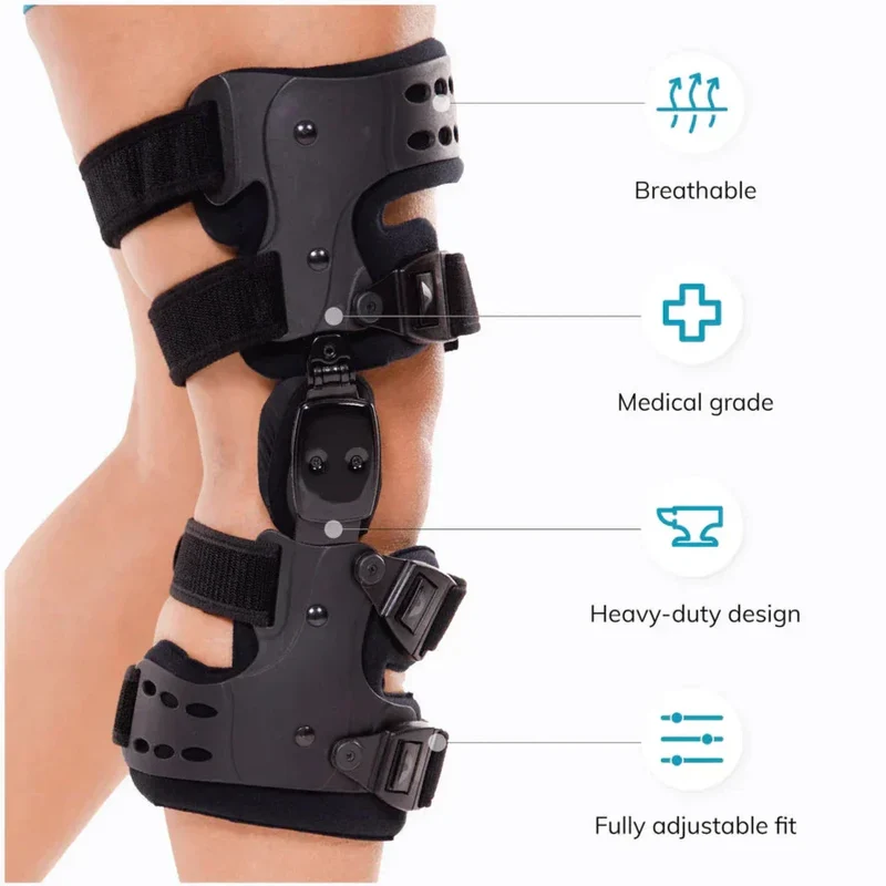 KnieEase Verstellbare Kniebandage - Unterstützung & Stabilität