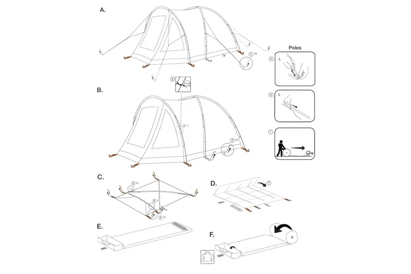 Vango Tahoe 500 5-Person Tent