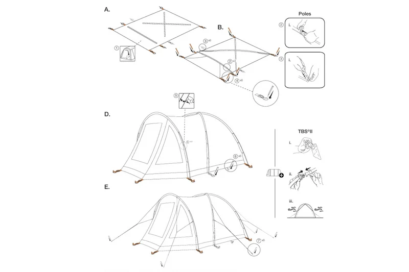 Vango Tahoe 500 5-Person Tent