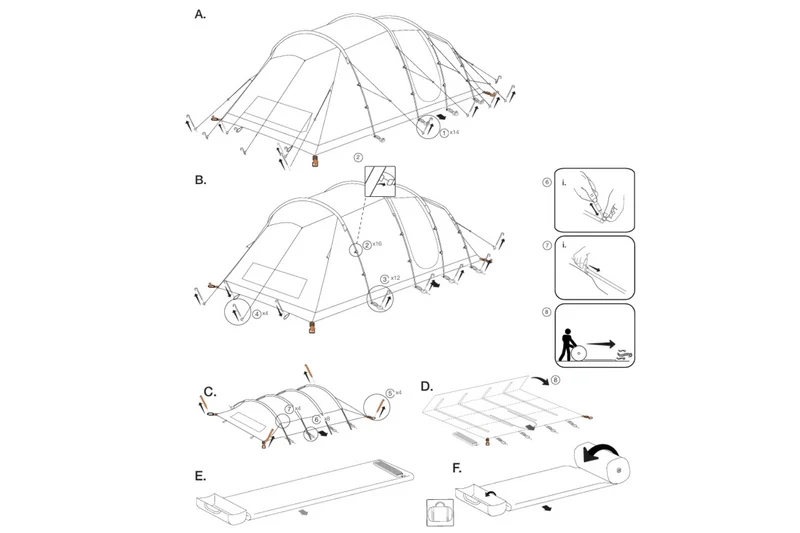 Vango Tacoma 400 Tent Package (Footprint Included)