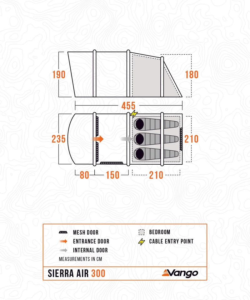 Vango Sierra 300 Air Tent