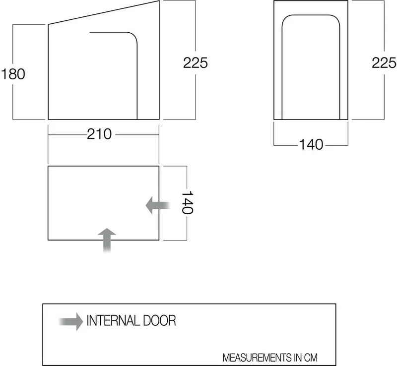 Vango Caravan Awning Bedroom