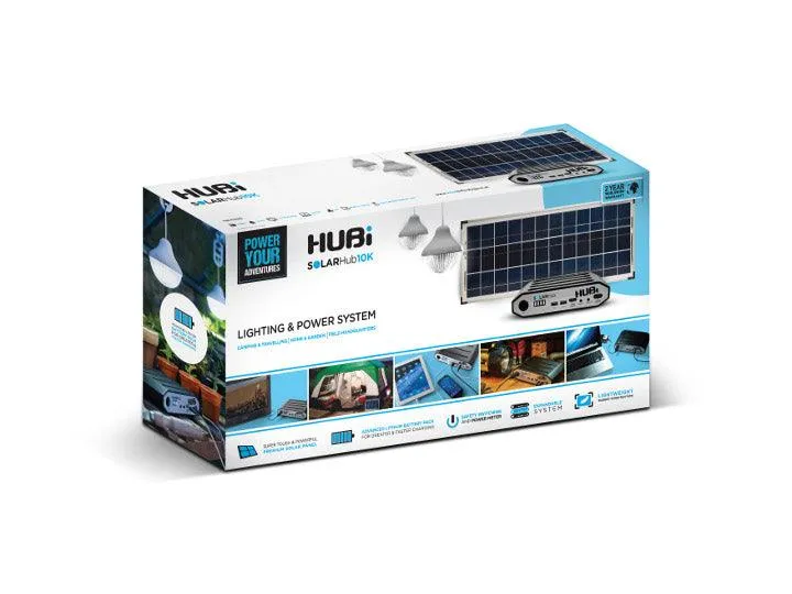 HUBi 10K - 10AMP Solar Lighting & Power System