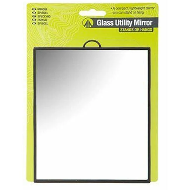 Summit Portable Camping Mirror - Hanging or Free Standing