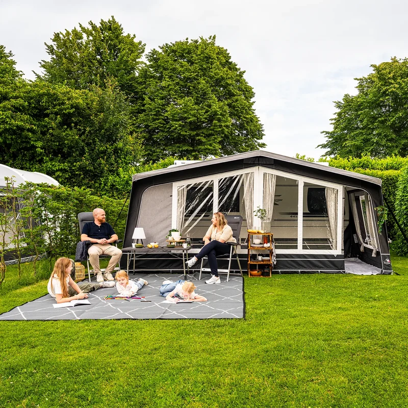 Dorema Diamond XL270 Caravan Awning - Charcoal/Grey