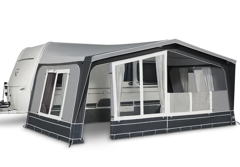 Dorema Diamond XL270 Caravan Awning - Charcoal/Grey