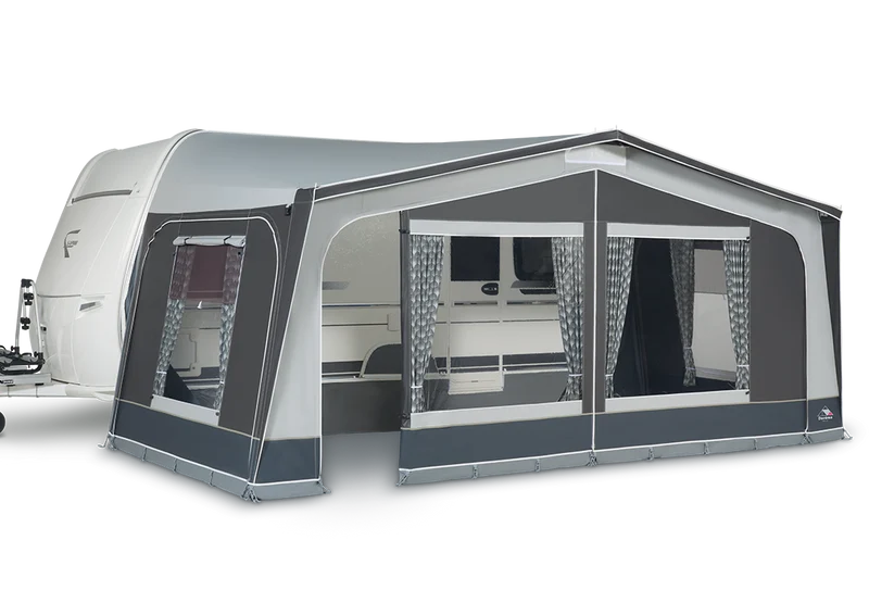 Dorema Monza XL270 Caravan Awning - Charcoal/Grey