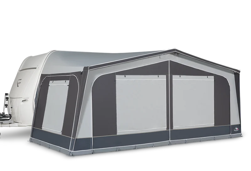 Dorema Monza 240 DeLuxe Caravan Awning - Charcoal/Grey