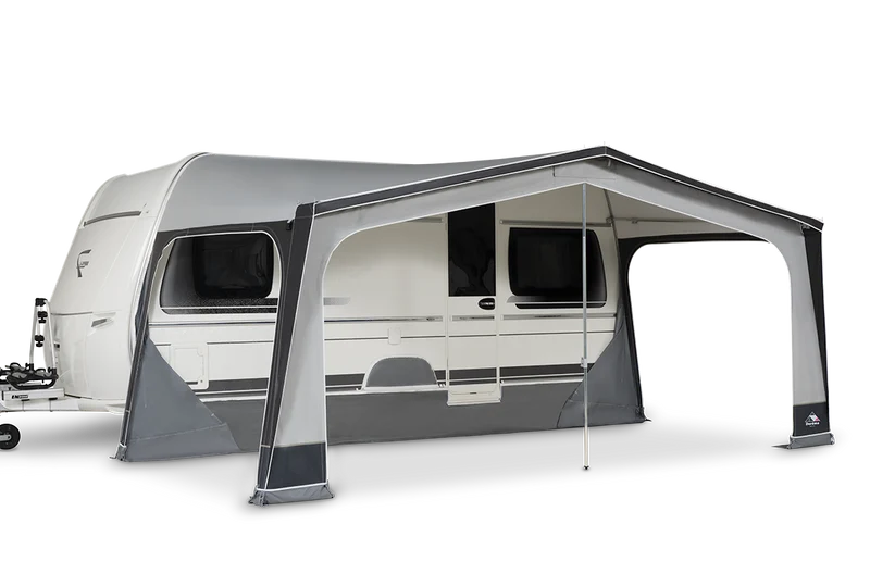 Dorema Monza 240 DeLuxe Caravan Awning - Charcoal/Grey