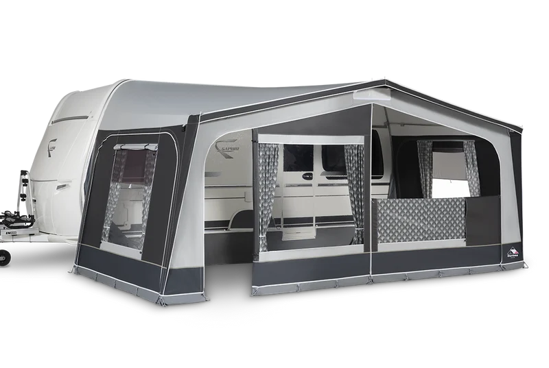 Dorema Monza 240 Caravan Awning - Charcoal/Grey