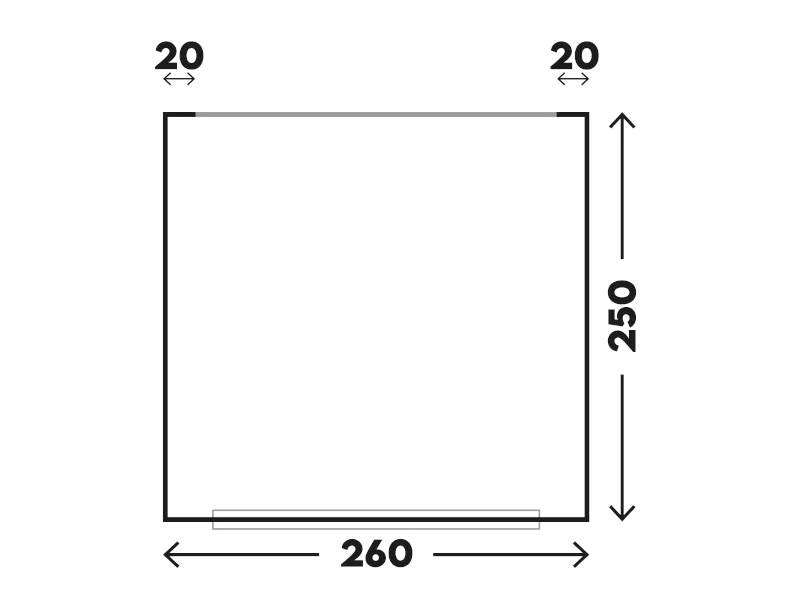 Telta Pure 260 Awning