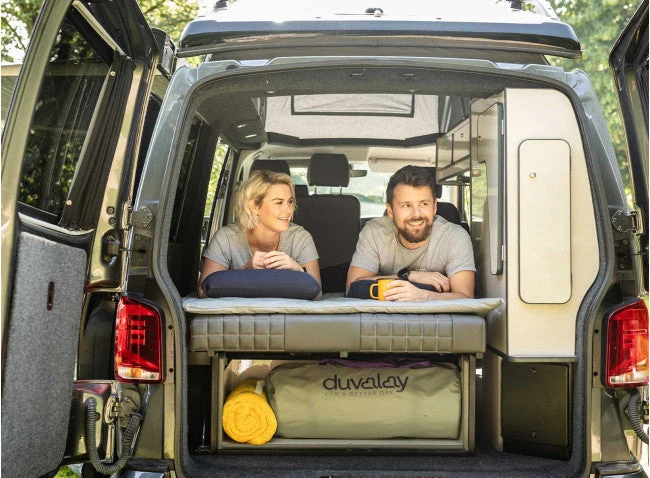 Duvalay VW Campervan Compact Travel Topper Mattress 2.5cm - 1900 x 1150