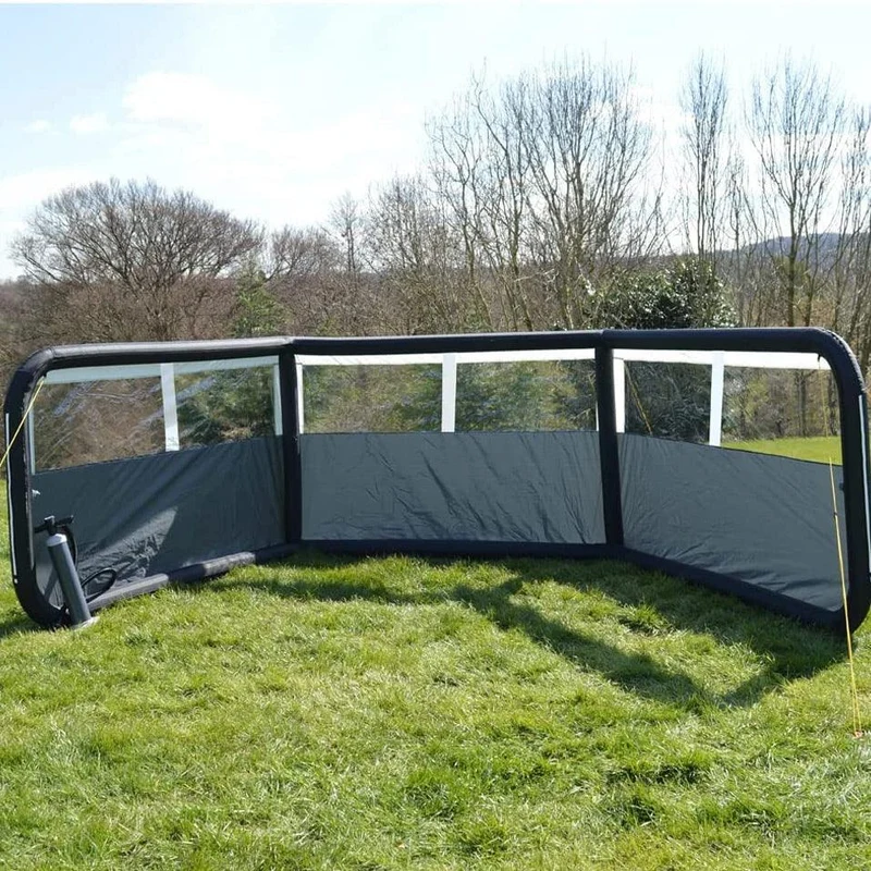 Maypole 3 Panel Inflatable Windbreak (Single Point Inflation)