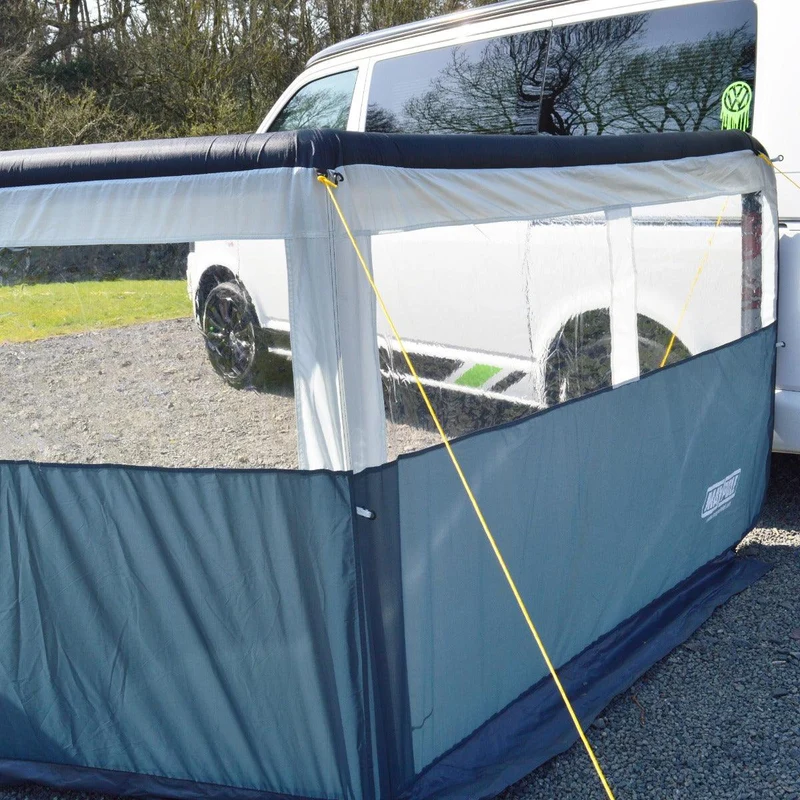 Maypole 3 Panel Inflatable Windbreak (Single Point Inflation)
