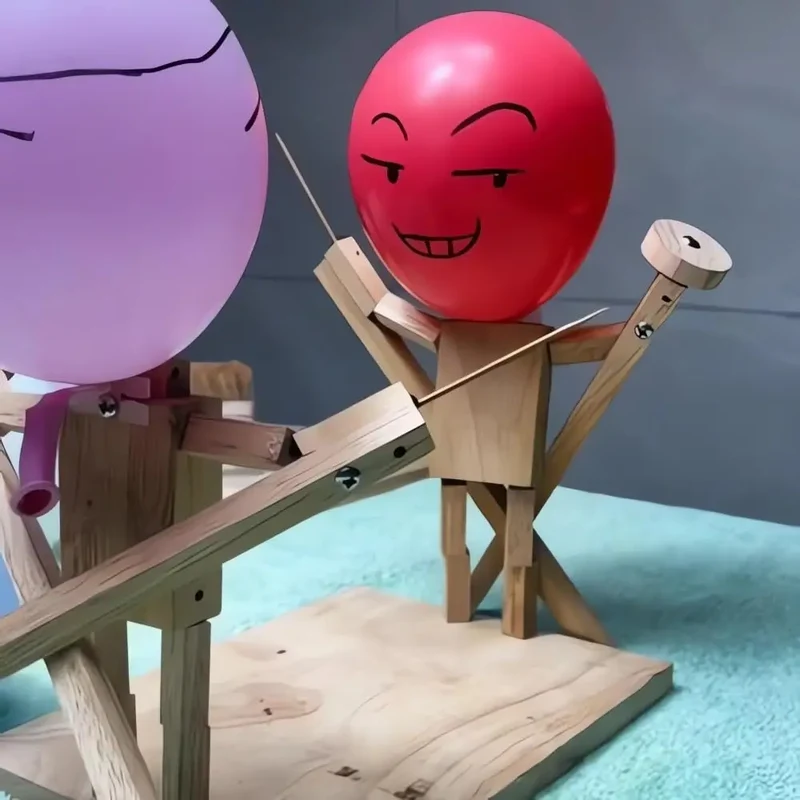 DuelPop - Spannendes Ballon-Schwert Duell Spiel Set