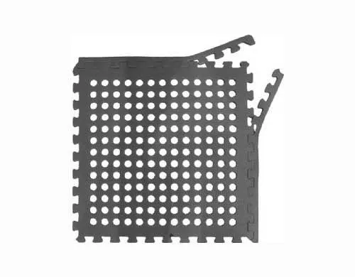 Easy Lock Floor Tiles- Pack of 4 Black