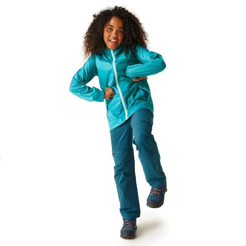Kids' Regatta Pack It Waterproof Packaway Jacket - Tahoe Blue