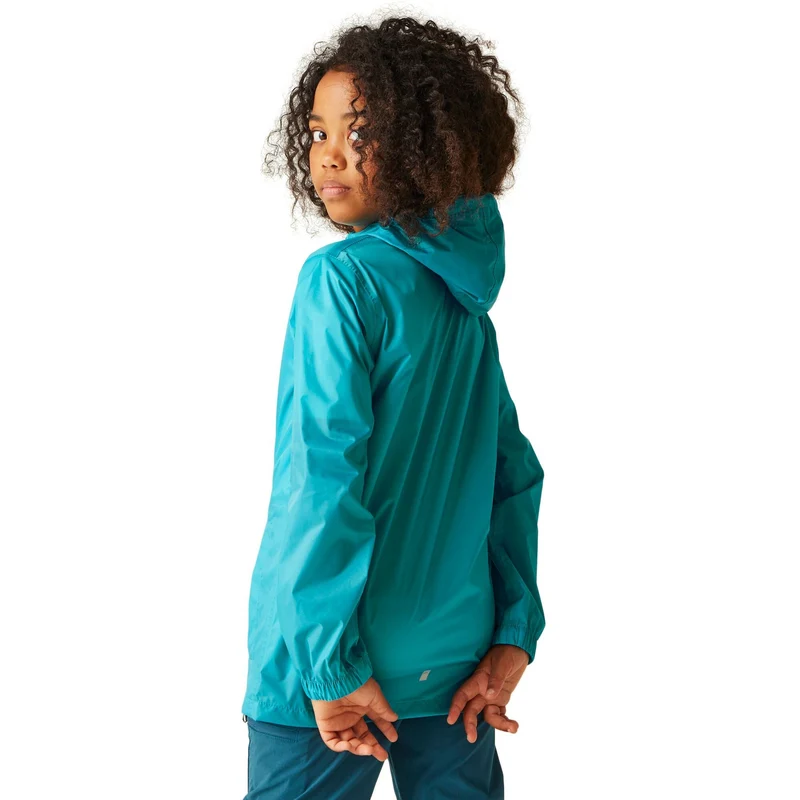 Kids' Regatta Pack It Waterproof Packaway Jacket - Tahoe Blue