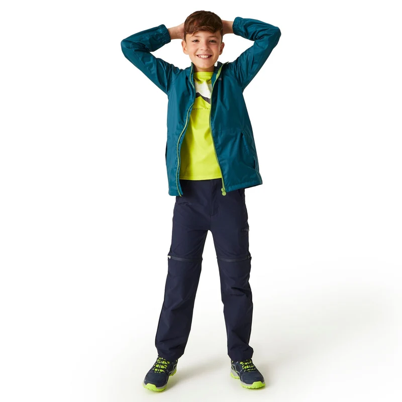 Kids' Regatta Pack It Waterproof Packaway Jacket - Moroccan Blue