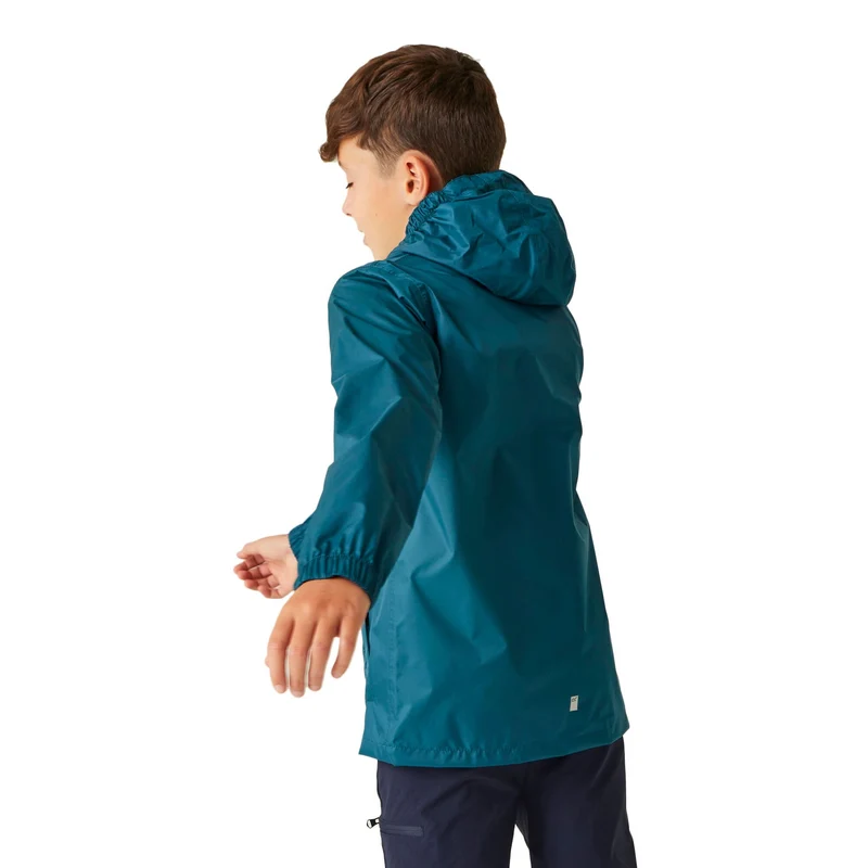 Kids' Regatta Pack It Waterproof Packaway Jacket - Moroccan Blue