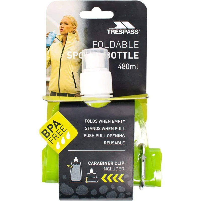 Trespass Hydromatic Roll-Up Water Bottle - 480ml